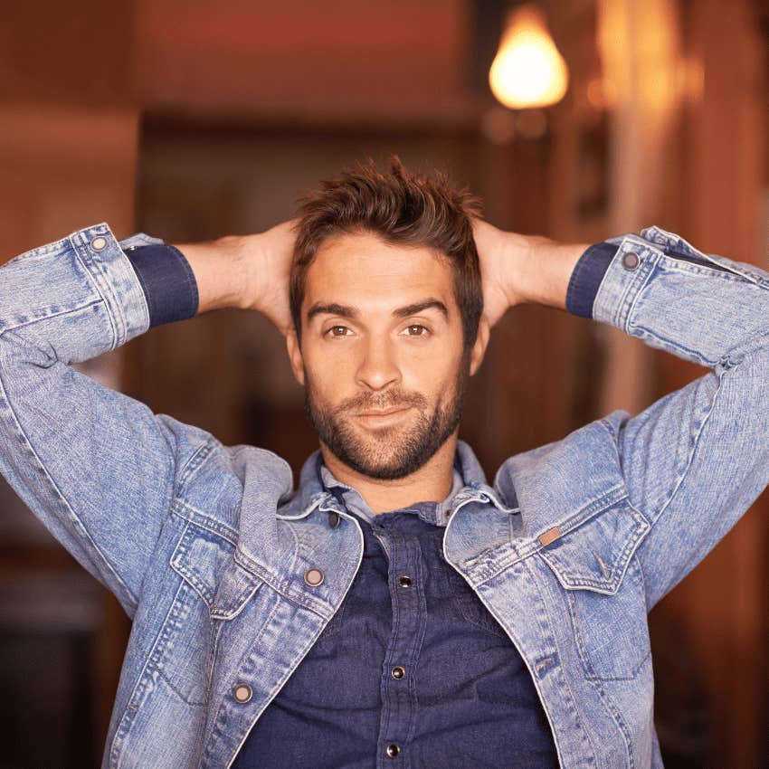 smirking man admitting i like watching people squirm