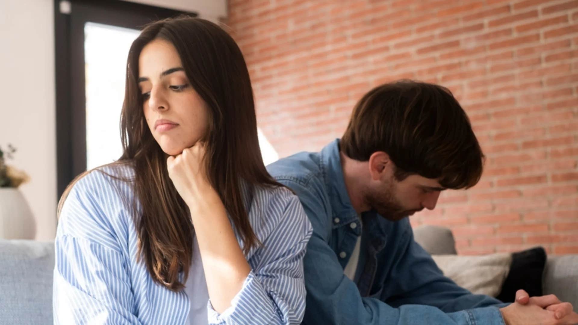 woman telling partner i've felt this way for a long time