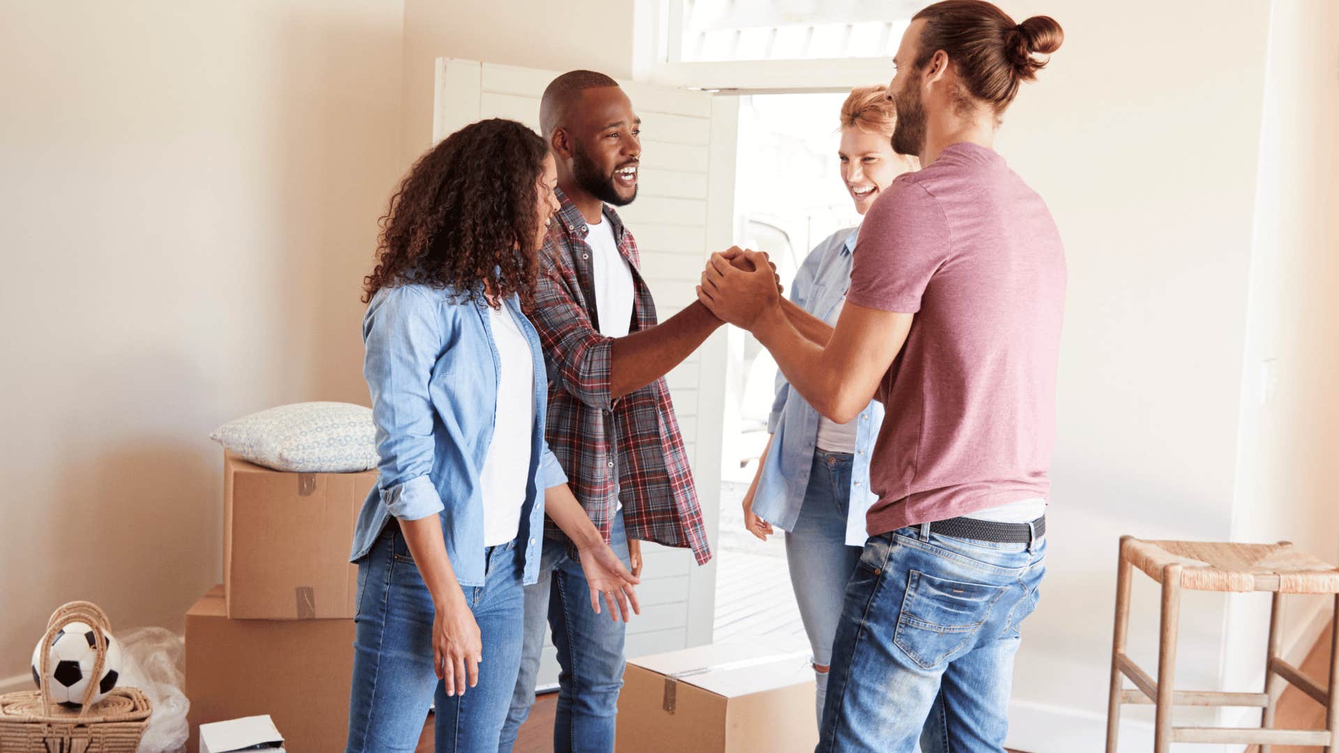 friends helping friends move to return a favor