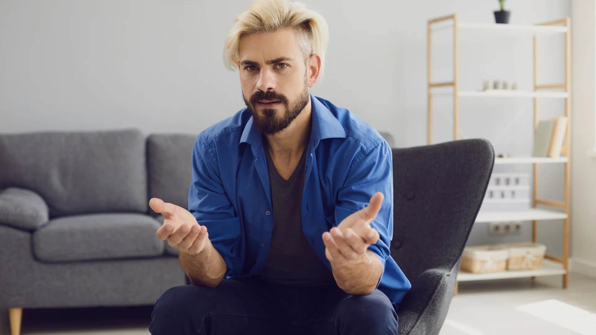 rude man asking what do you even do all day