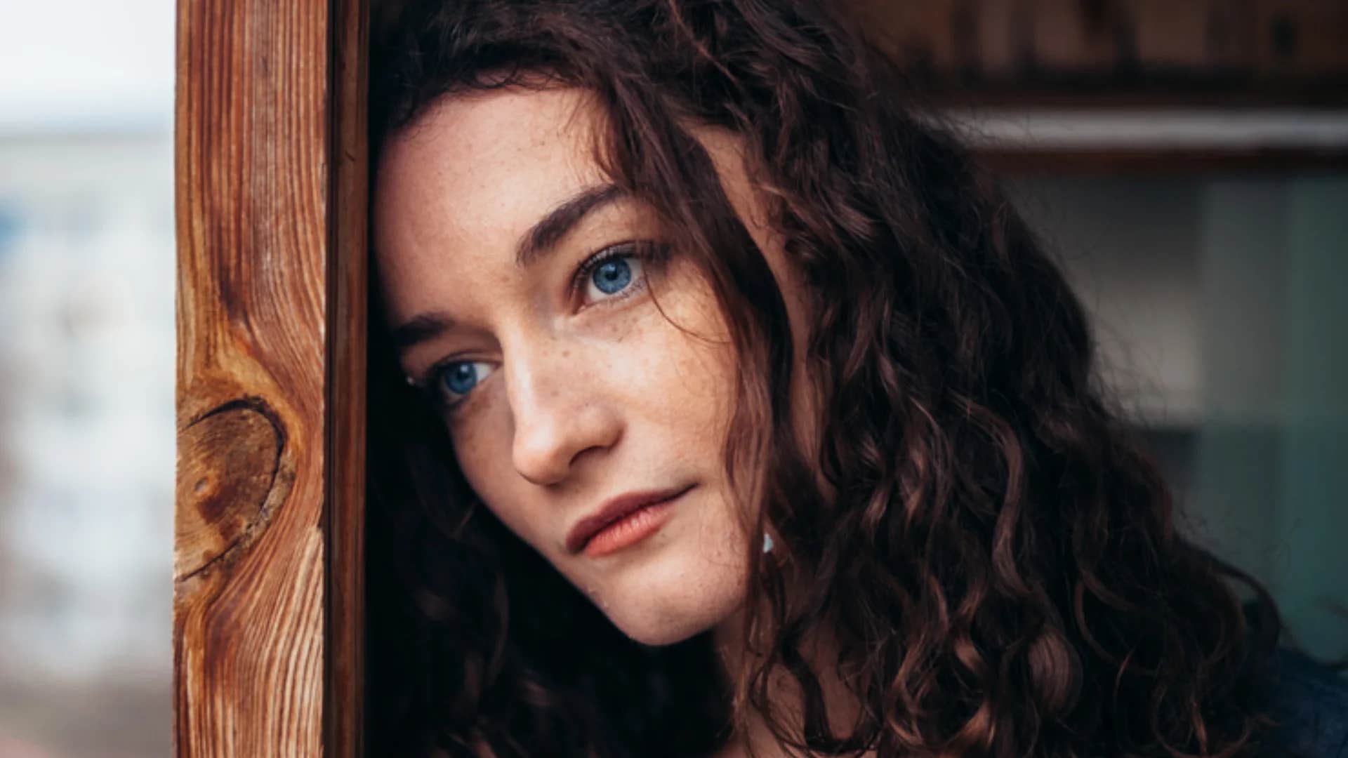 woman thinking to herself i don't want to seem selfish