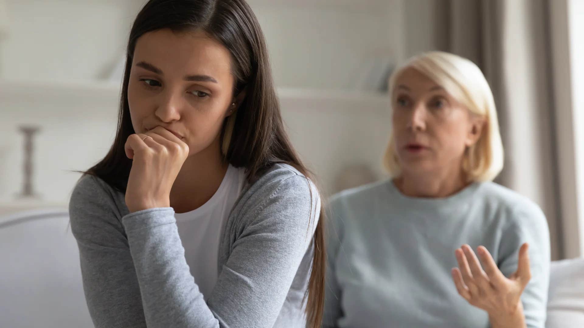 woman telling younger woman that wasn't so bad was it