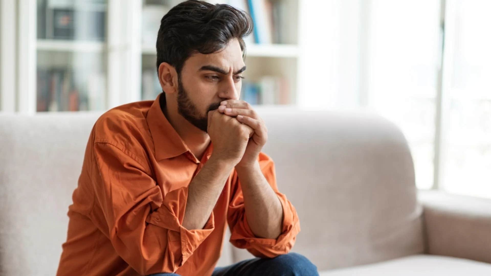 man being told you should be grateful