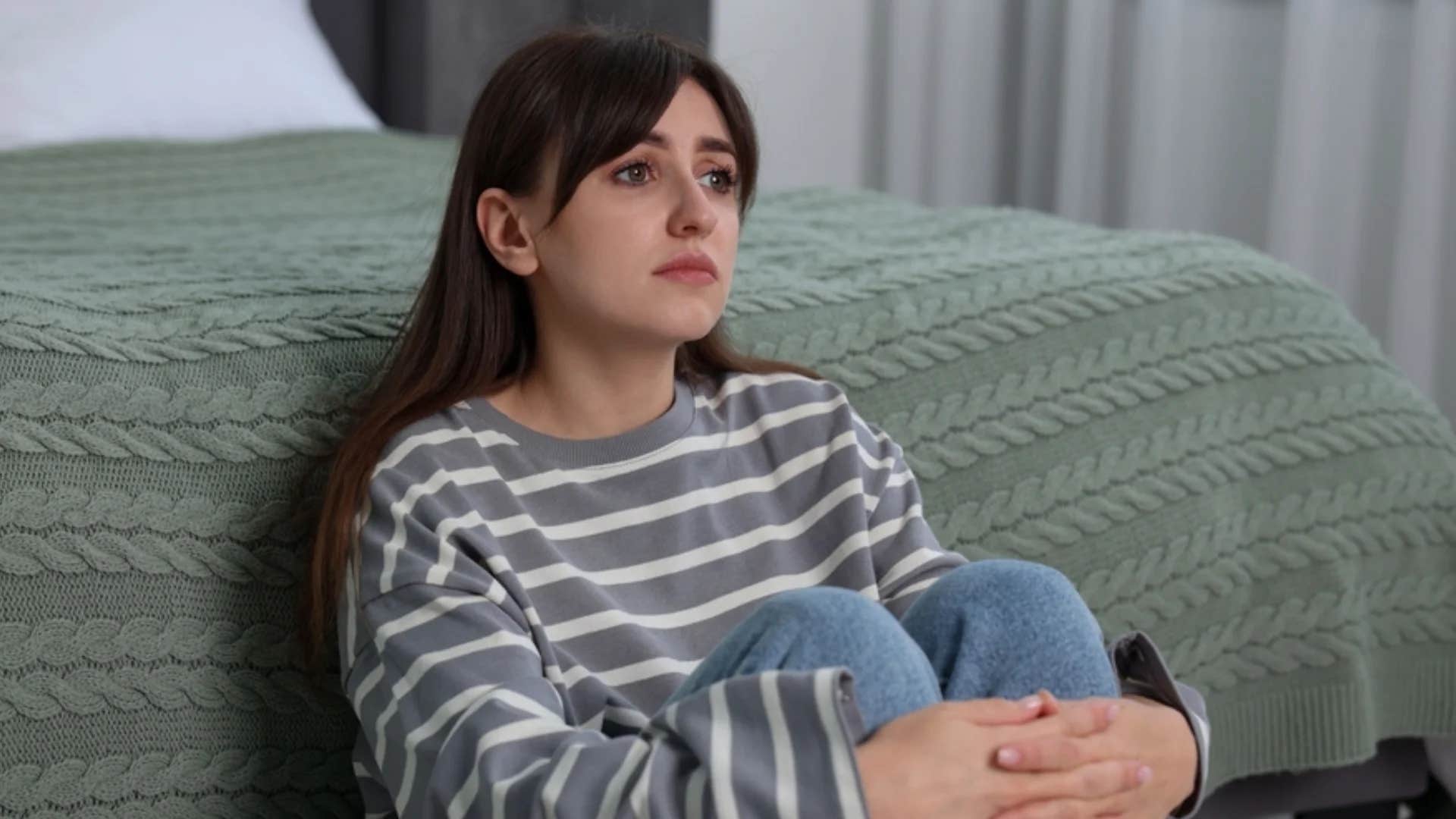 young woman being told you're too sensitive
