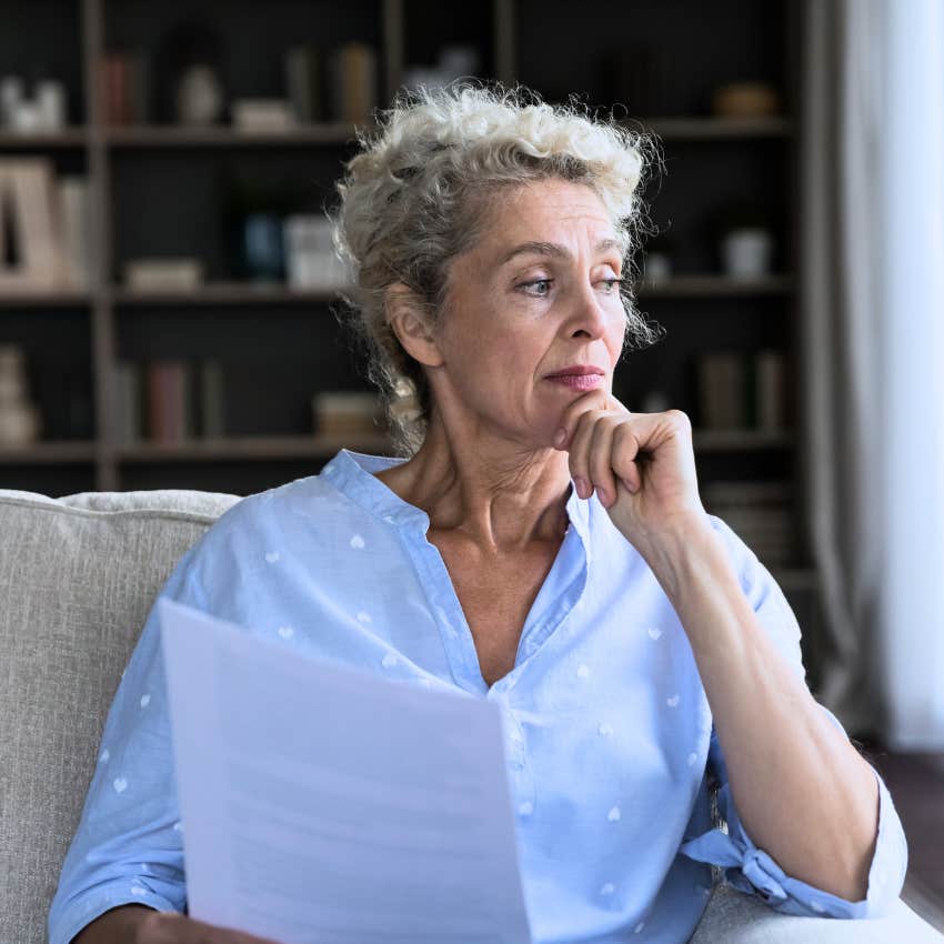 woman intellectualizing her complex emotions deep in thought