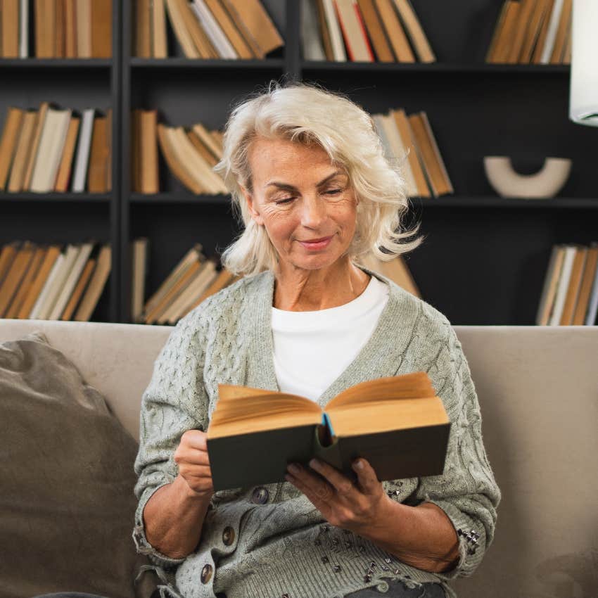 Woman who's a social lone wolf spending a lot of time alone.