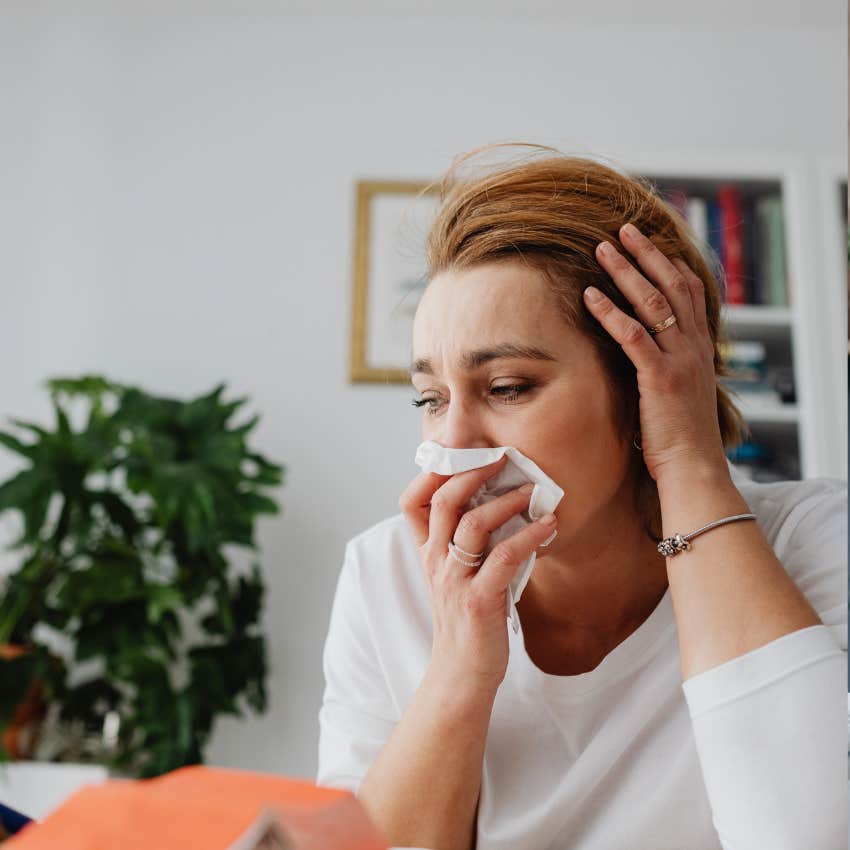 woman dealing with an anxiety disorder