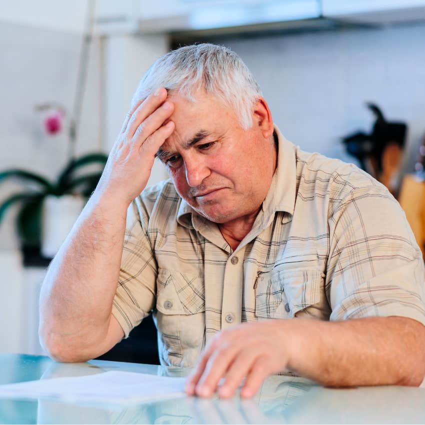worried man saying what am I supposed to do now when things go wrong