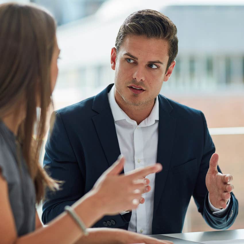 man with high emotional intelligence saying I'm glad we're on the same page