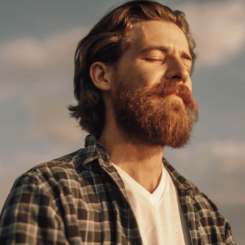 emotionally balanced man who just met someone