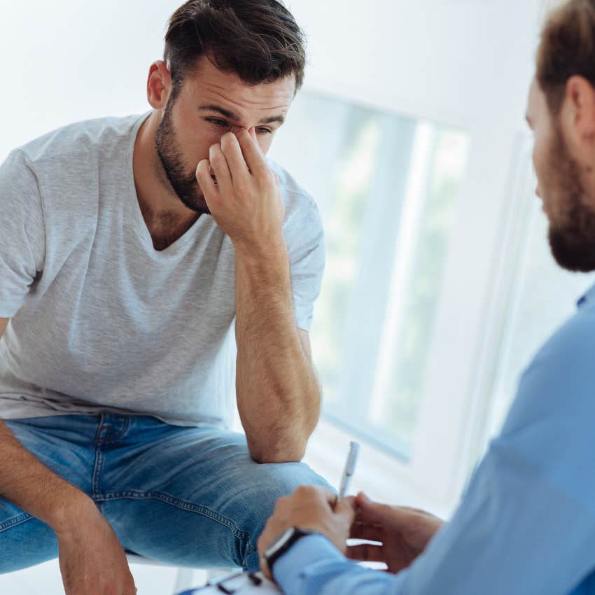 man with little support saying that sounded more dramatic than it is