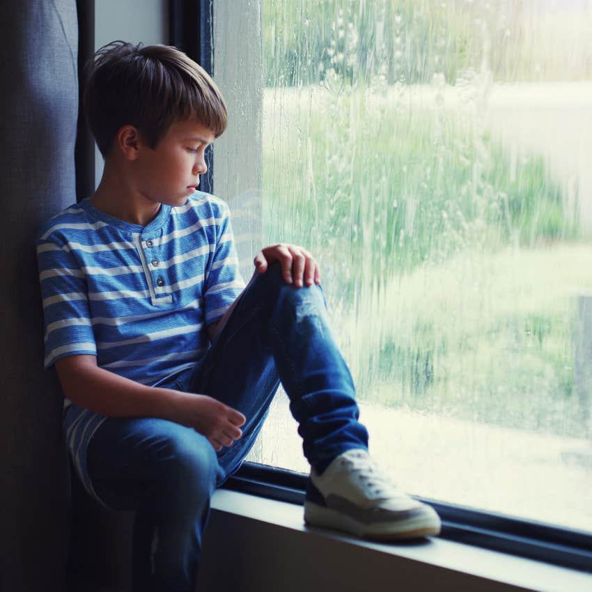 kid saying i'll just be quiet