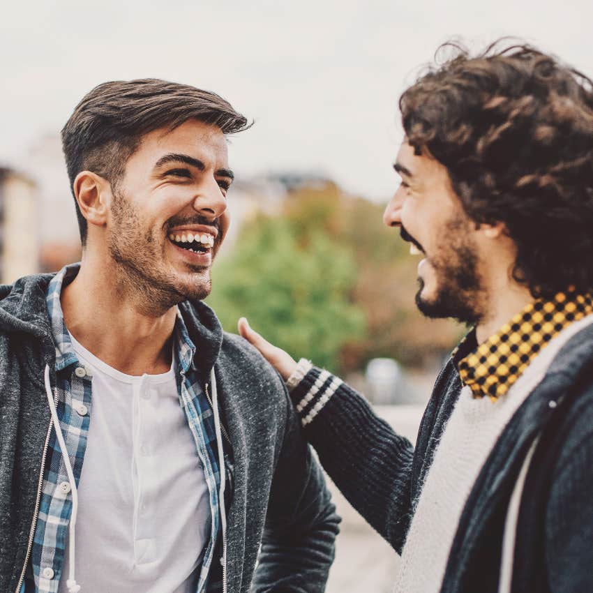 agreeable man saying it's fine if we see it differently