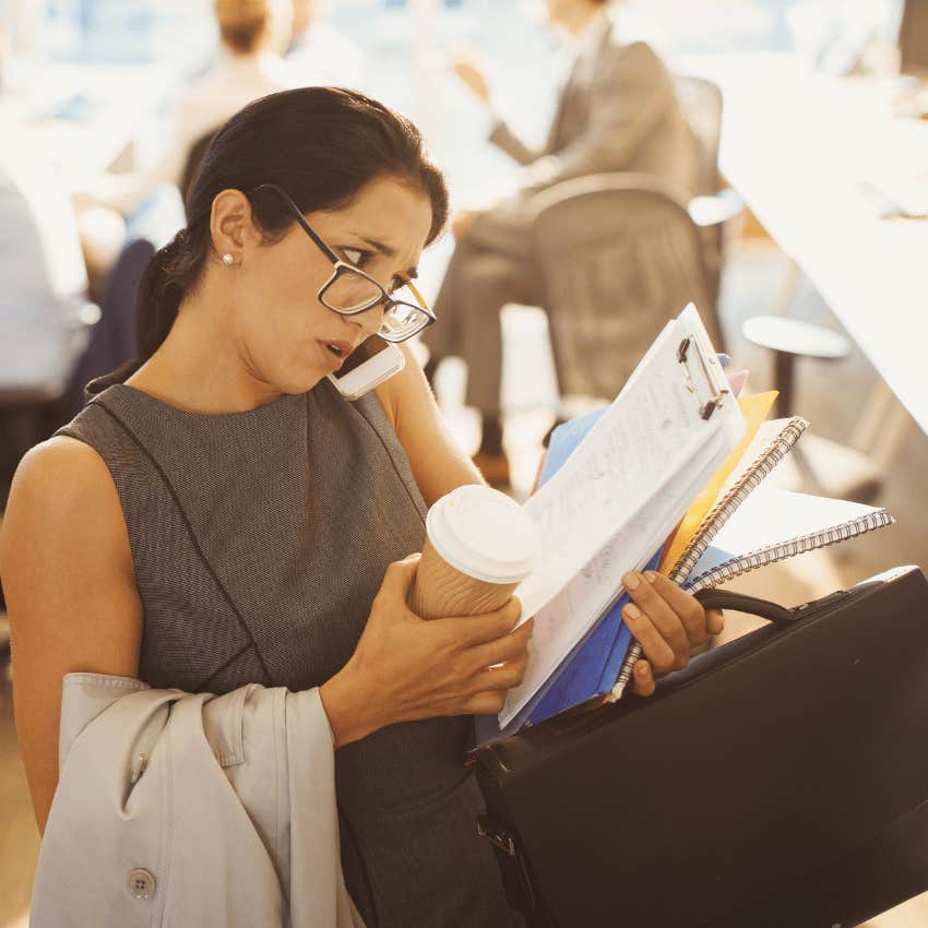 rude woman having a no-days-off mentality