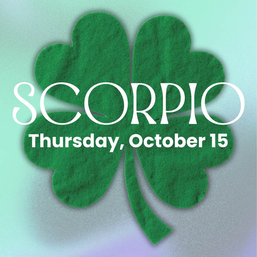 scorpio zodiac sign luckiest day month October 15 2026