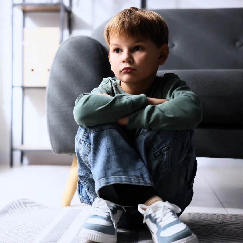 little boy learning to handle hardship because his parents didn't hide the hard parts of life