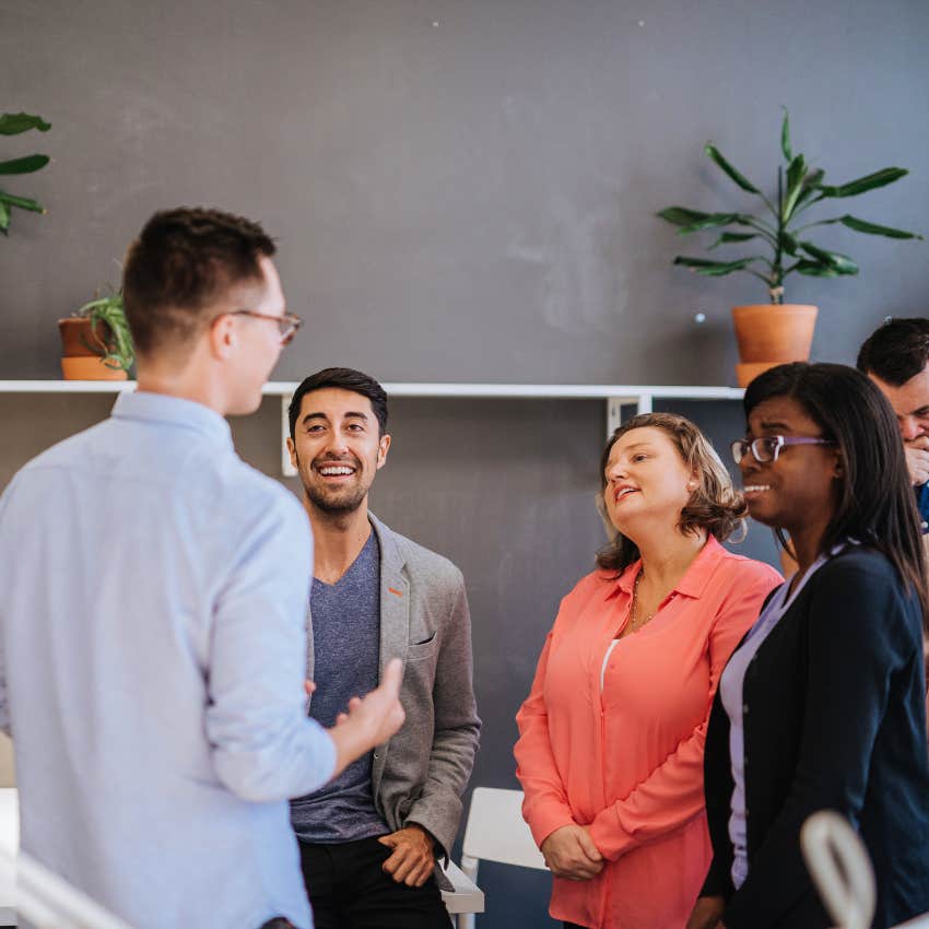 man who's expected to train new employees at work