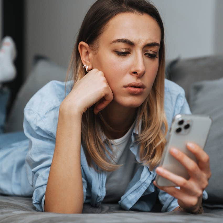 woman who's fed up with being scammed constantly
