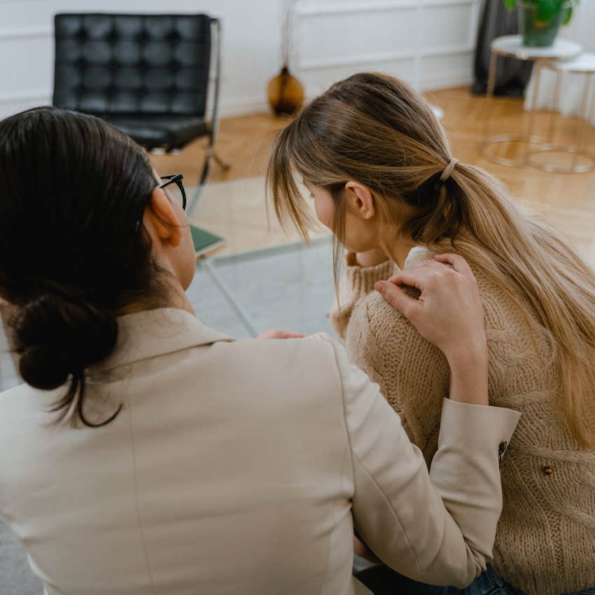 woman who understands help isn't always helpful