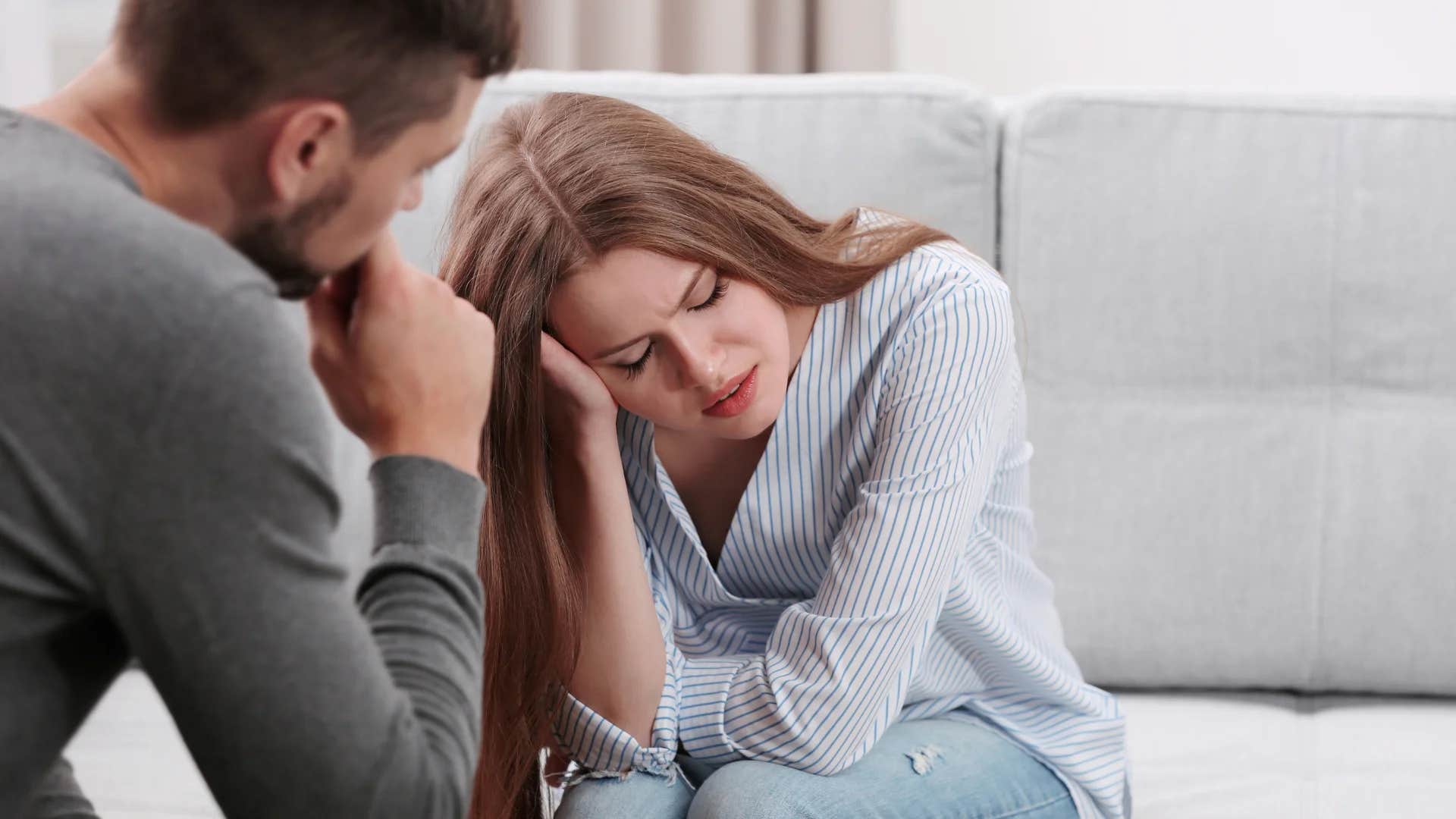 woman being told if you weren't so difficult i wouldn't act this way