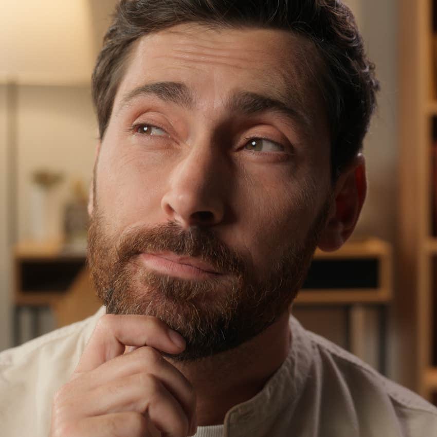 man with a mentally and emotionally complex mind saying that's a unique perspective
