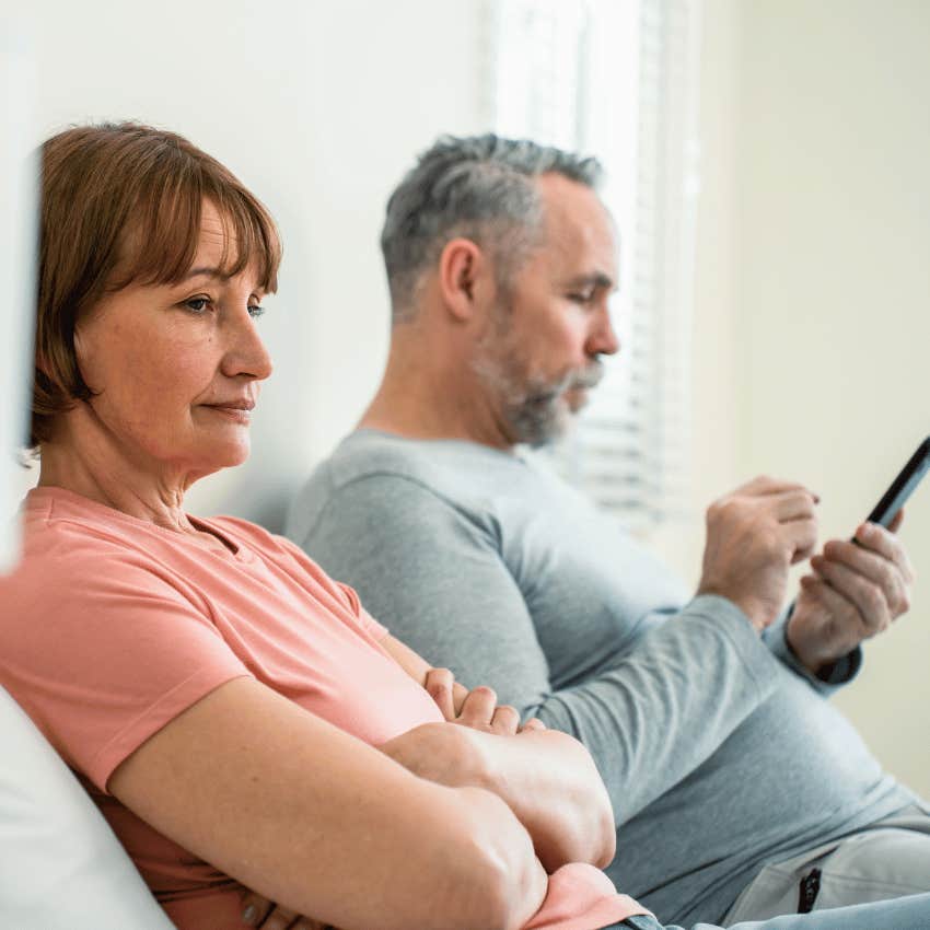 woman having no interest in a man who expects women to parent him