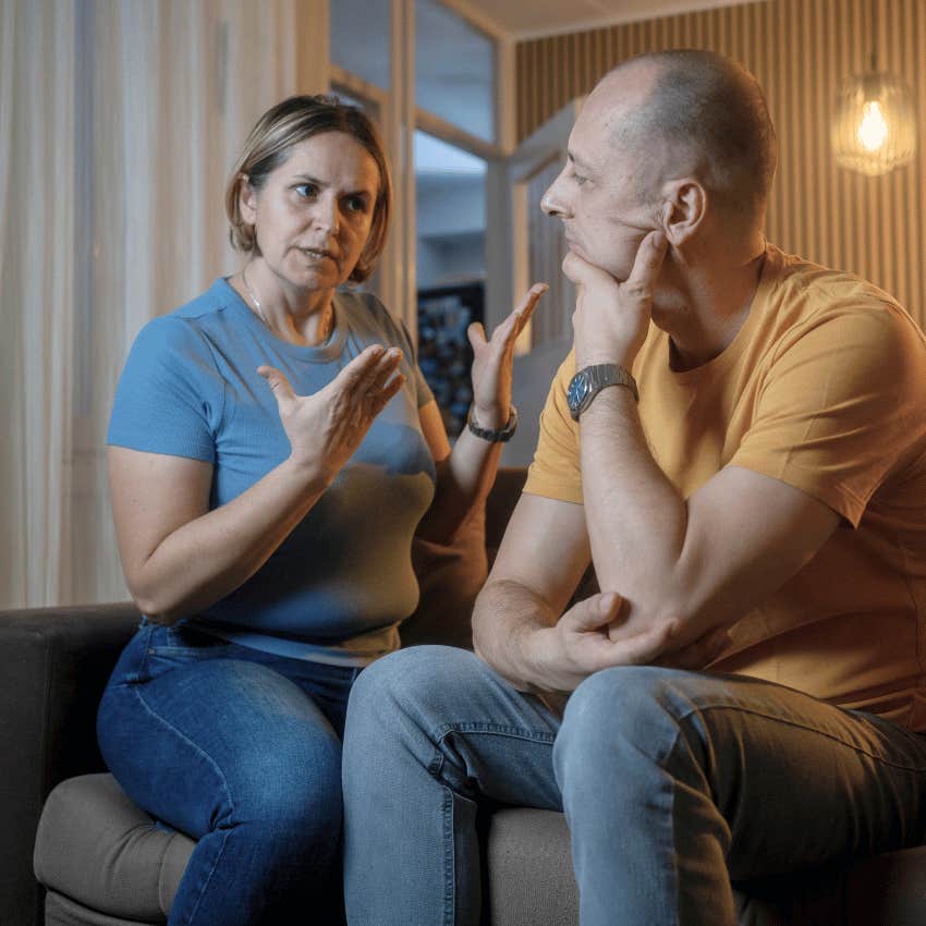 woman having no interest in unsolicited criticism