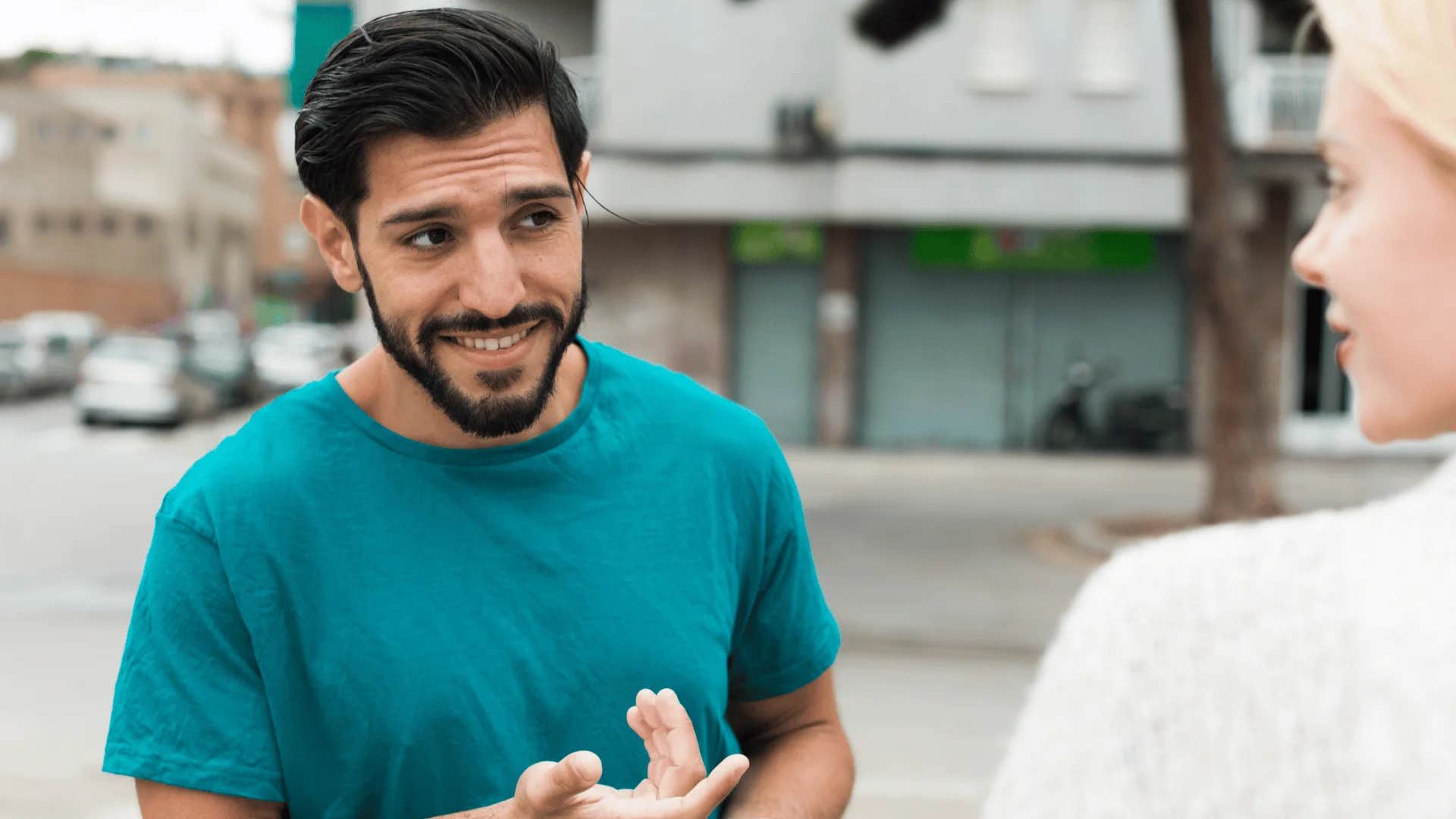 man being told by woman here are my needs you can listen or you can leave