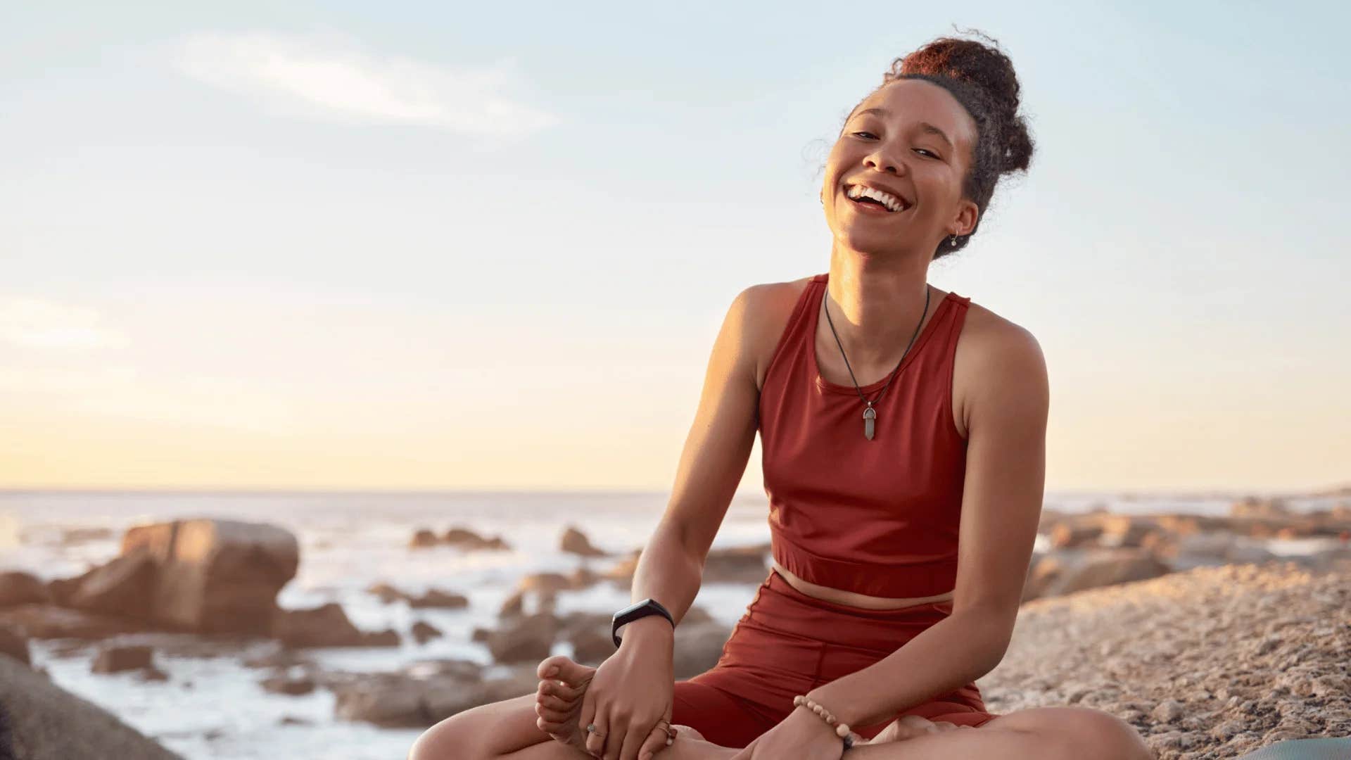 woman knowing she won't compromise who she is