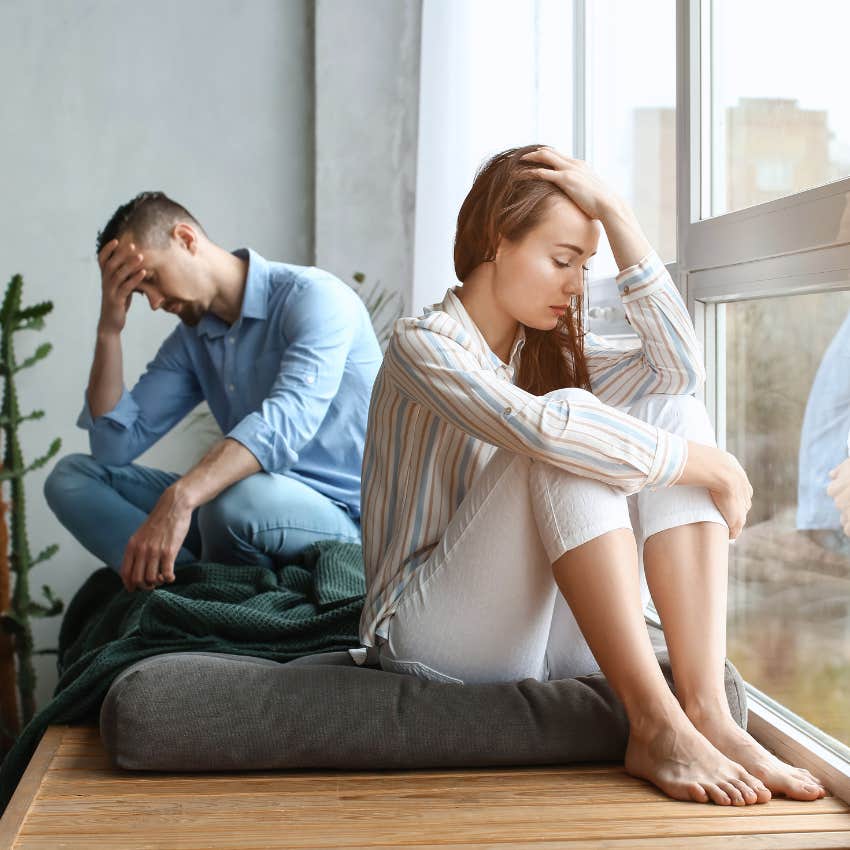 woman saying she needs to stop choosing her husband over herself