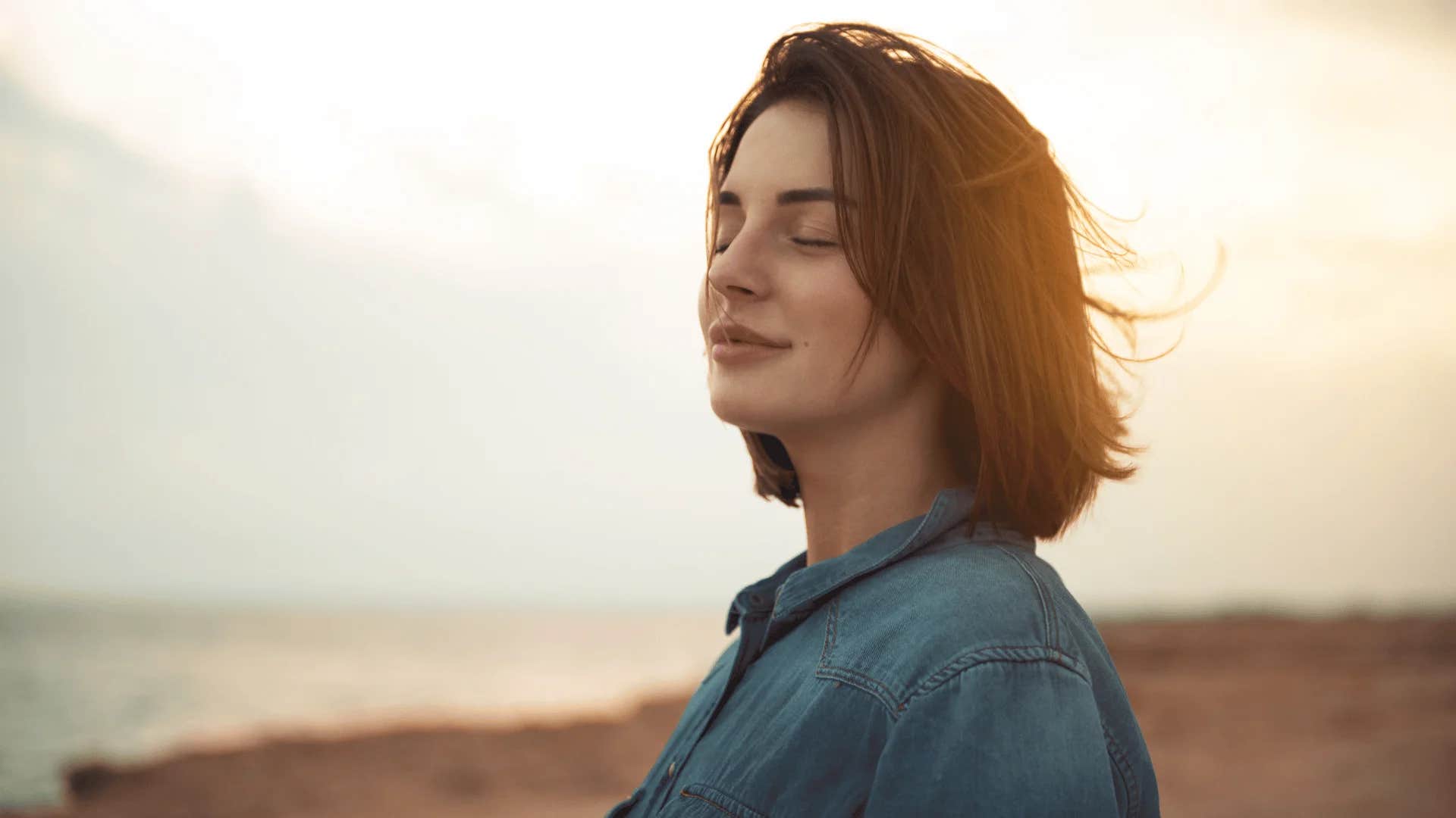 woman trusting her intuition