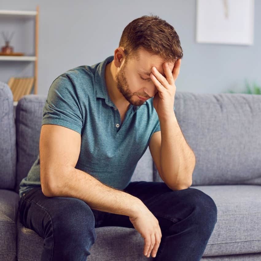 man who keeps his painful feelings to himself grew up feeling safe but not special