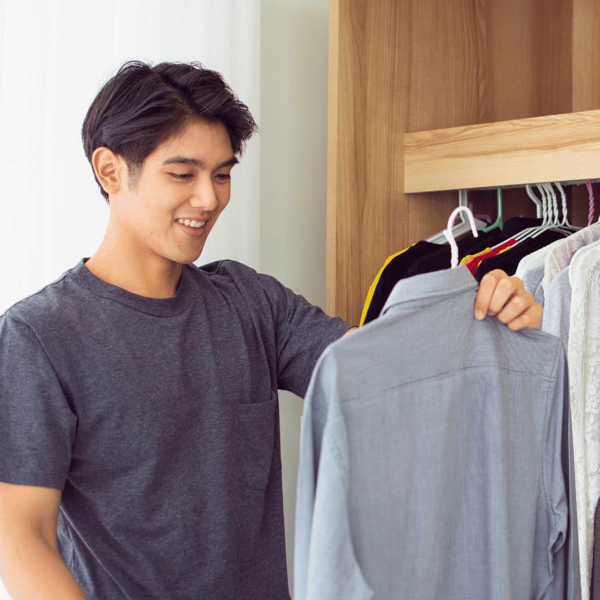 young man thinking he is obsessive because that's the word everybody used