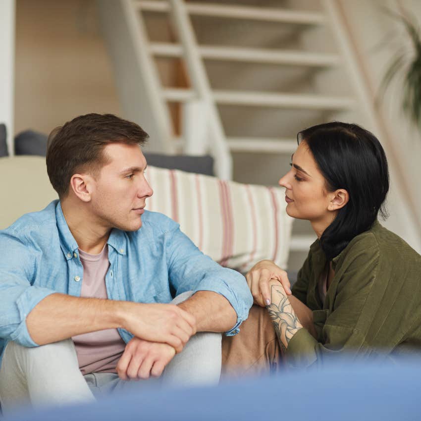 couple trying to avoid bringing up the past during an argument
