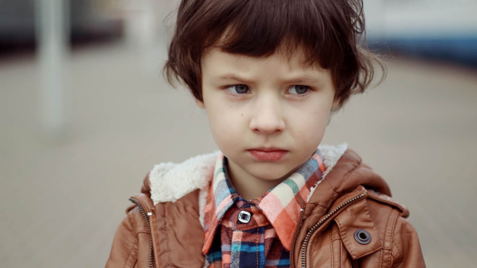 kid who talks back to his parents