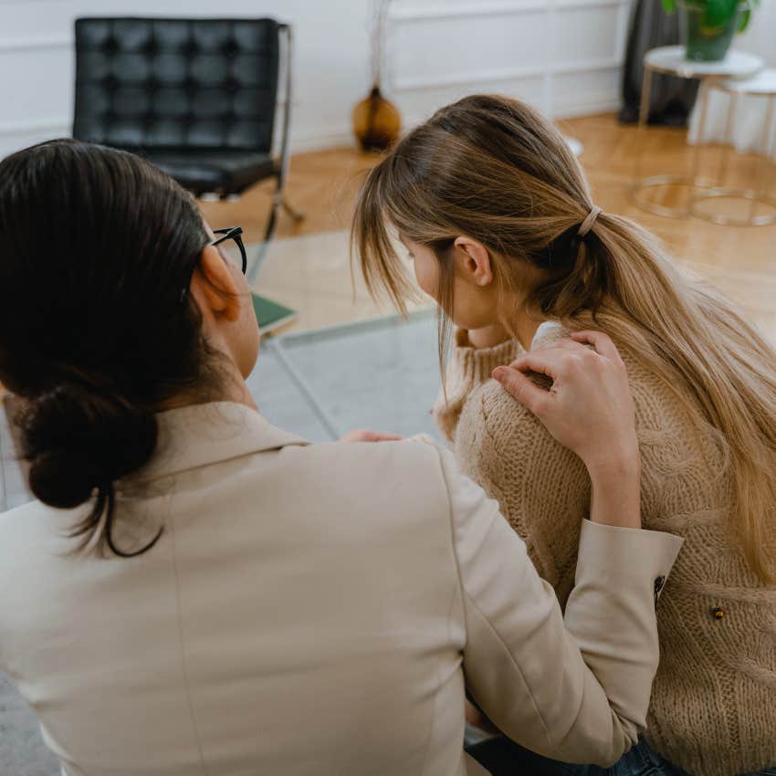 woman who knows when someone is hurting