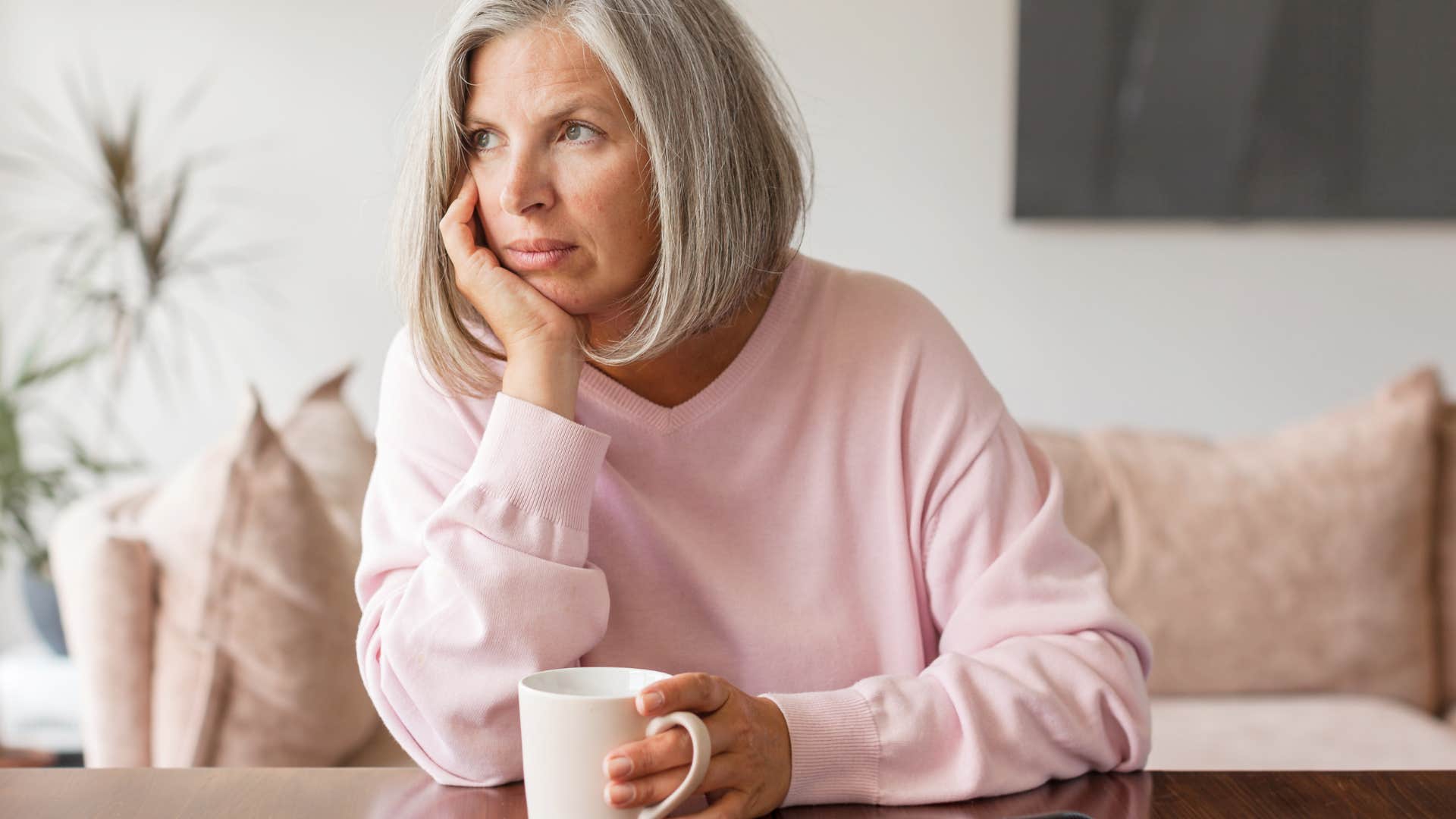 boomer woman struggling with financial concerns