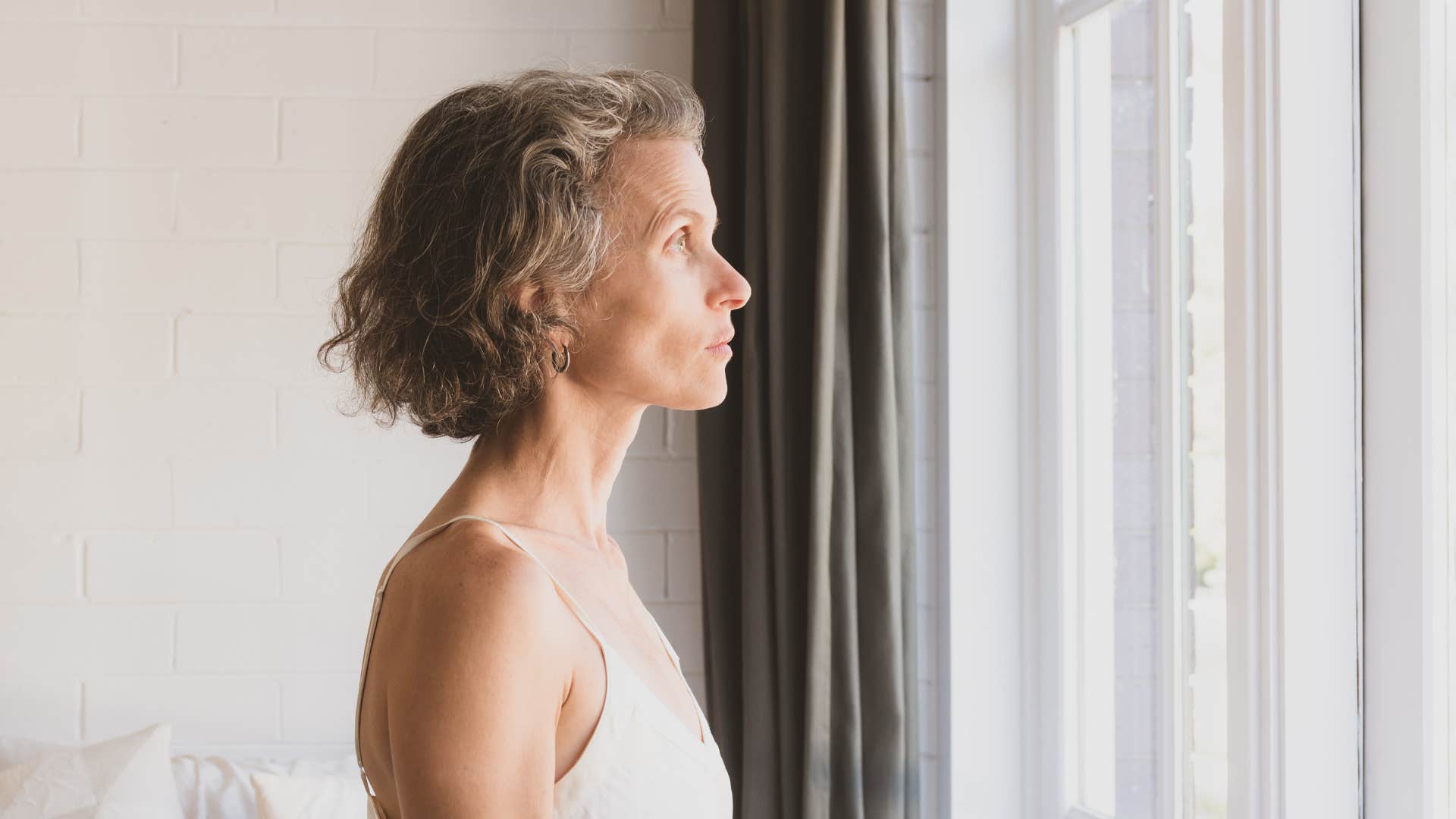 Gen X woman dealing with mental health struggles