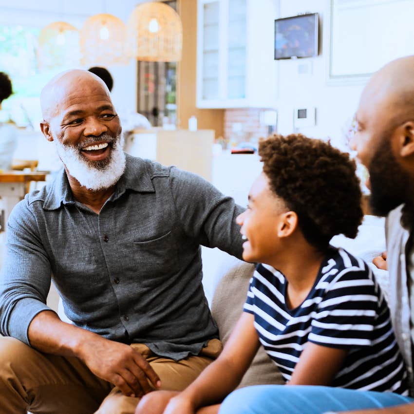 Grandparent advocating for their grandkids' needs.