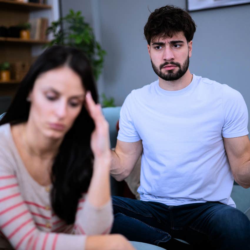 financially irresponsible man messing up romantic relationships due to spending
