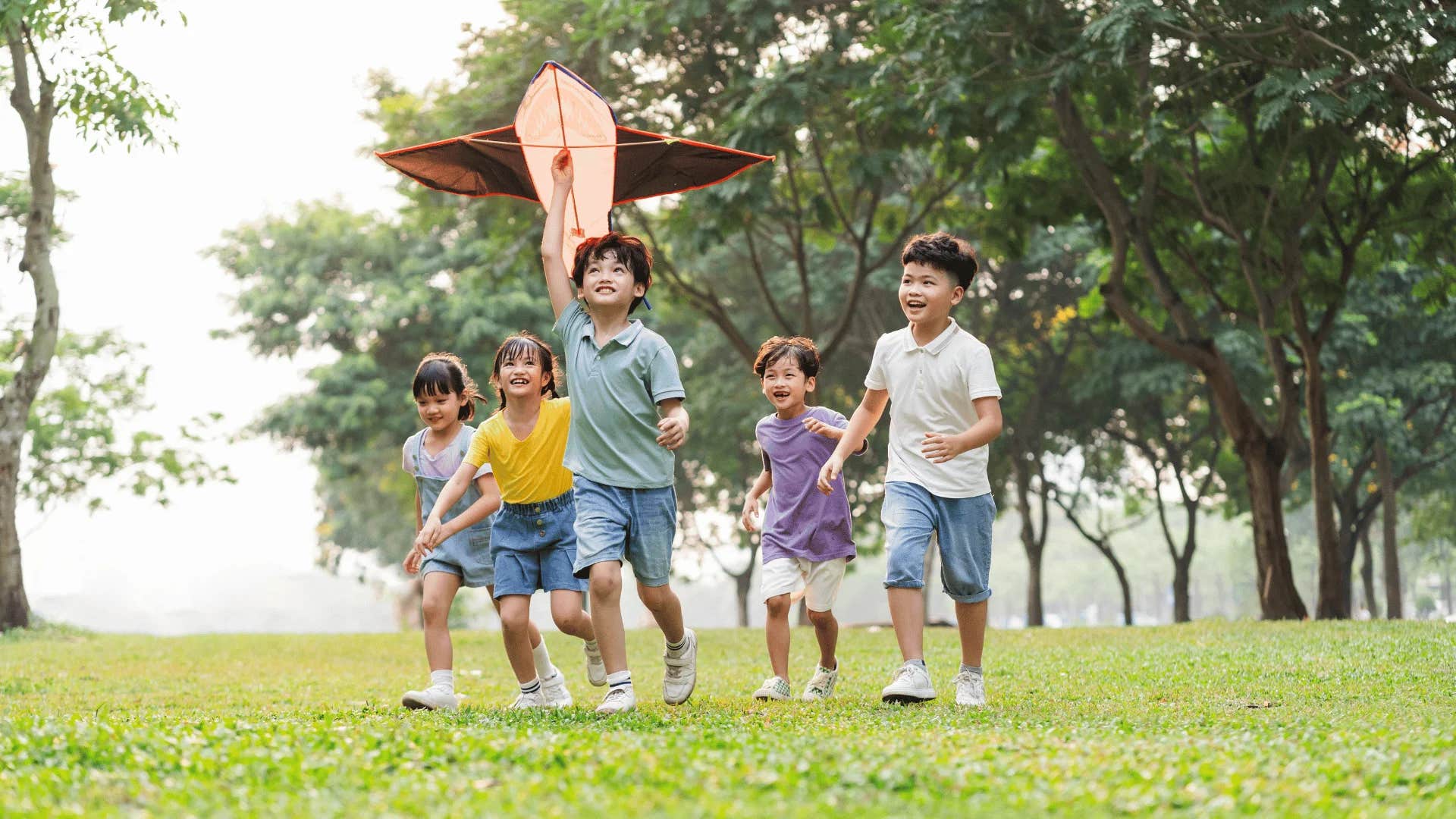 kids with fun playground equipment making childhood feel magical