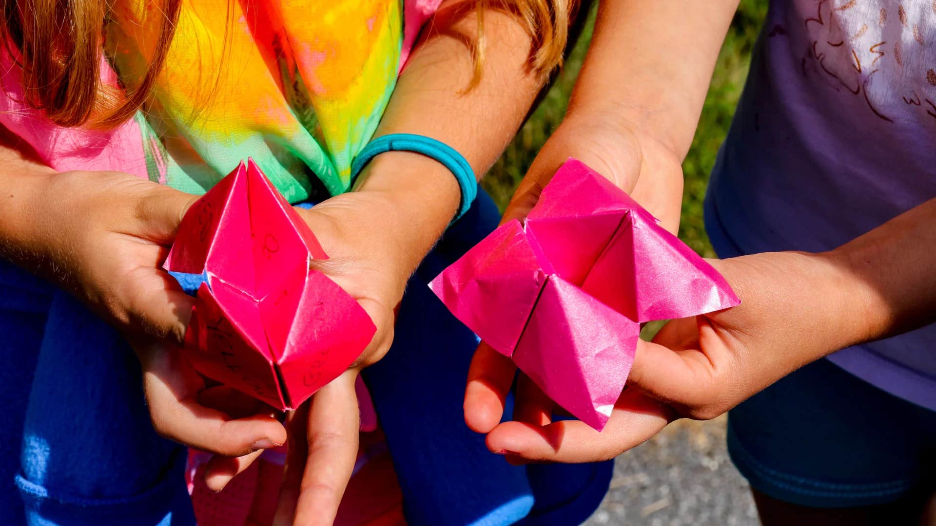 paper fortune tellers made childhood feel magical