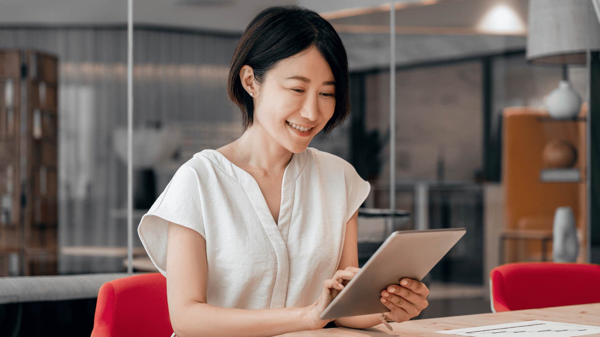 woman working towards goals without expecting immediate results