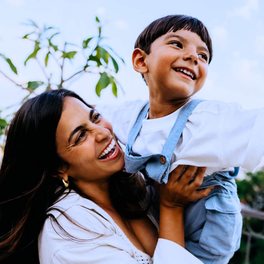 Gen Z mom raising kid who can explore their identity