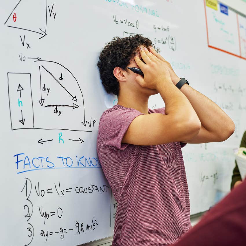student who doesn't think a college degree will make his life better