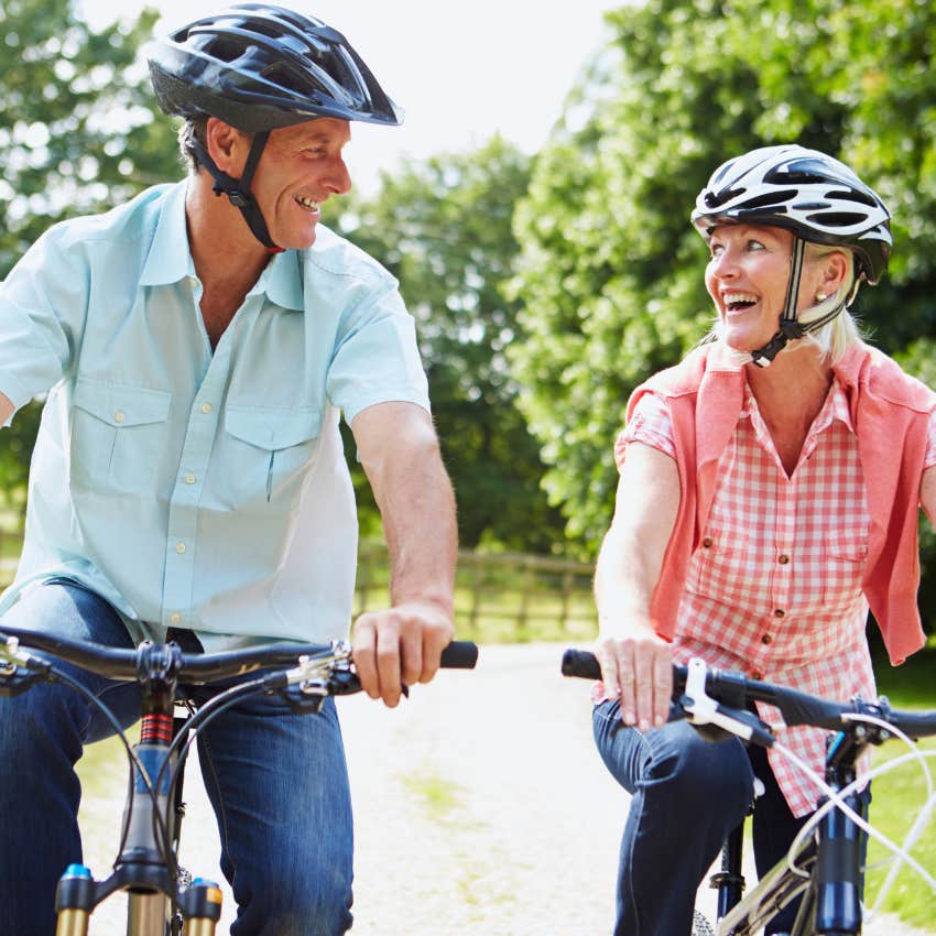 gen x couple doing what they think counts as exercise