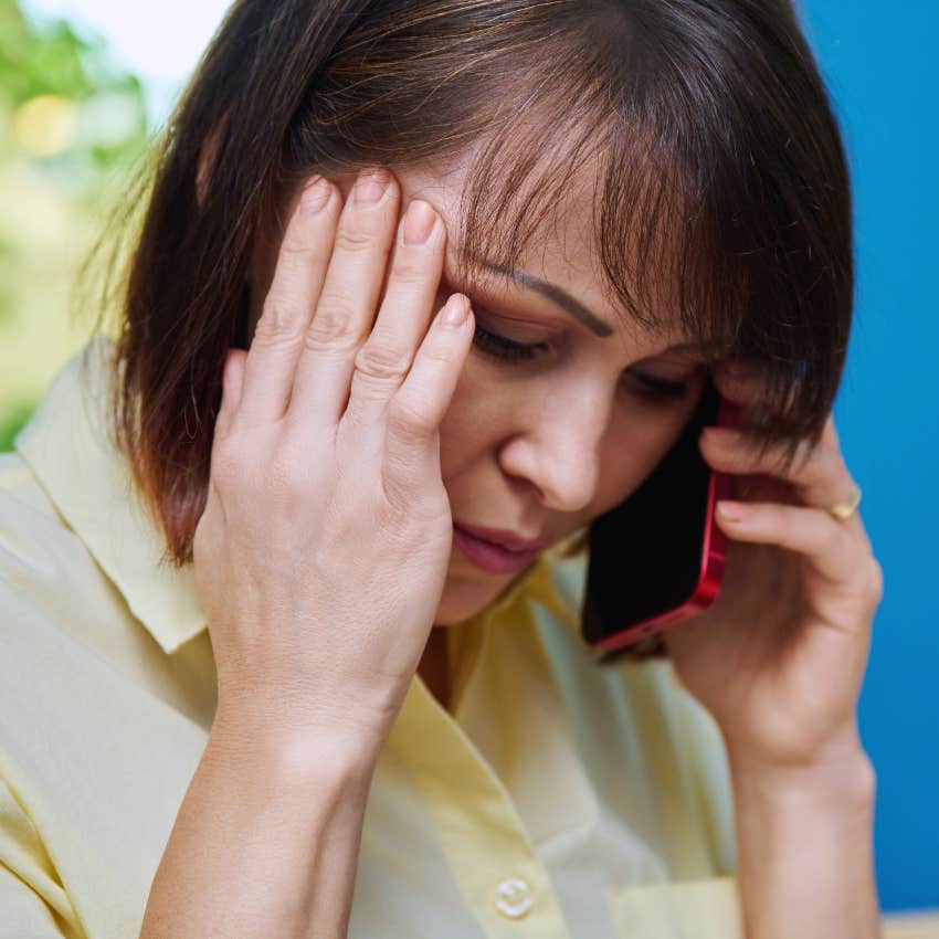 gen x woman thinking about going no contact with her family