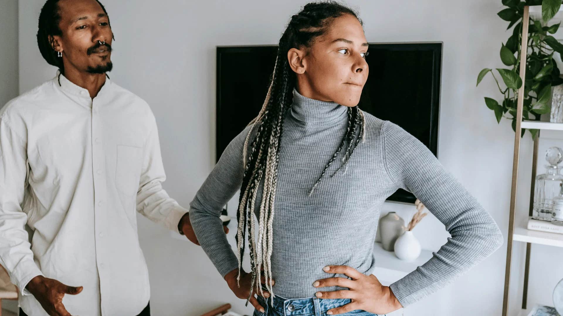 emotionally difficult woman trying to punish her husband