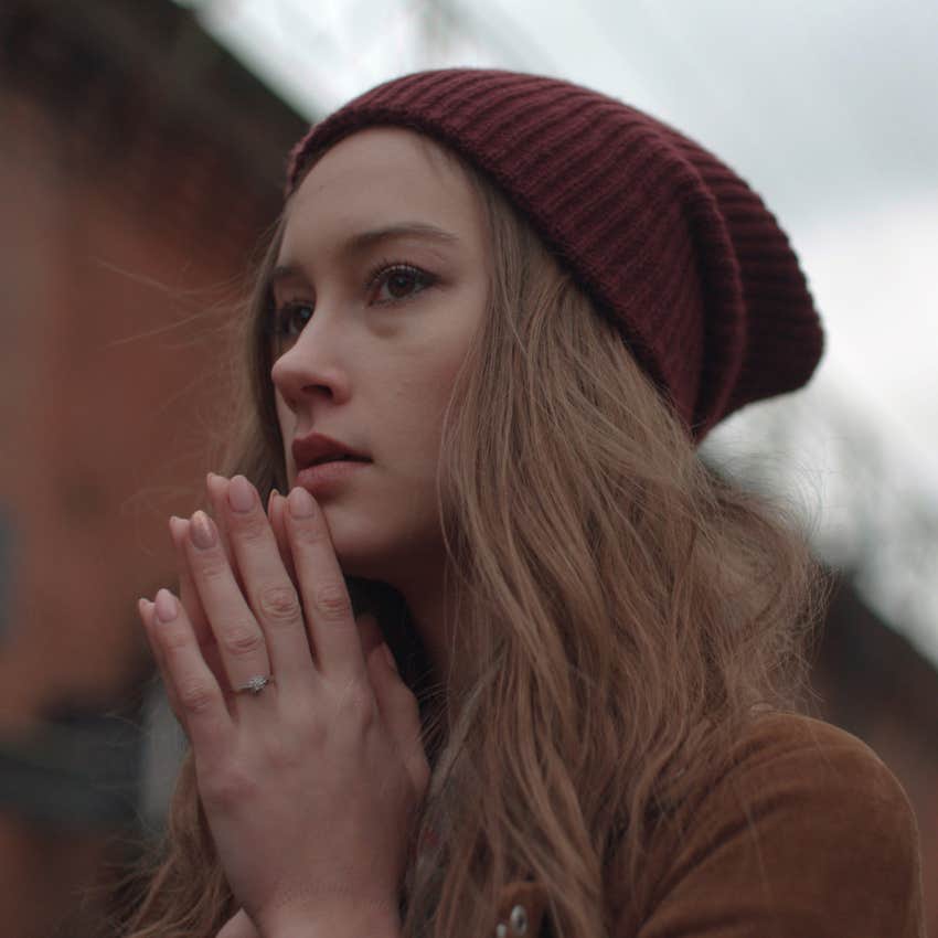 teen girl with parents who don't trust her to stay safe struggling to make simple decisions