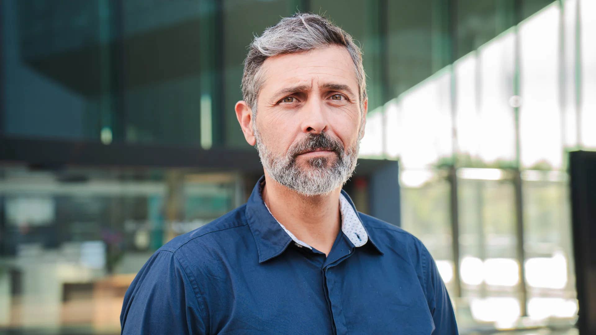 man raised with authentically good values telling himself don't put your business on the street